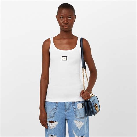 dolce and gabbana tops sale|dolce & gabbana tank top.